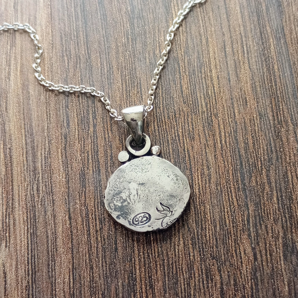 Relic Style Moth Pendant